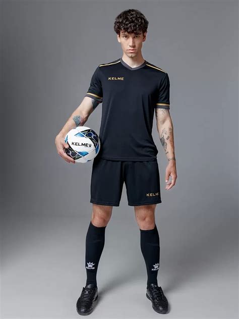 Купить Футбольная форма Short Sleeve Football Uniform Black в Минске ...
