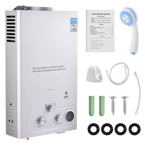 L Propane Gas Lpg Hot Water Heater Instant Tankless Boiler Kw Water Heater Uk