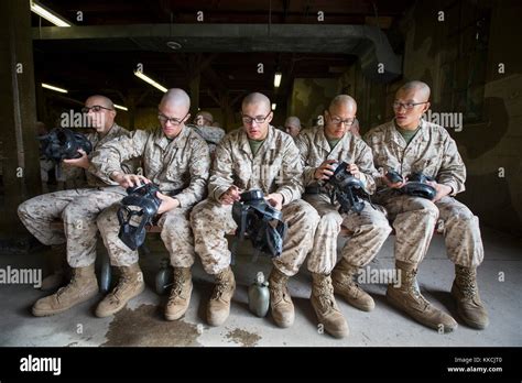 U S Marine Corps Recruits Of Fox Company 2nd Recruit Training