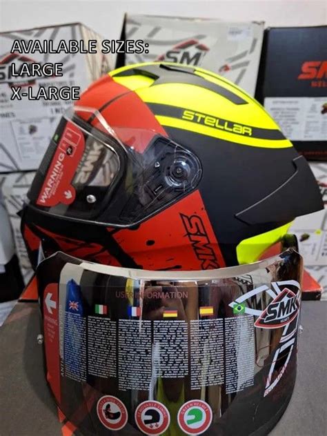 SMK Helmet ( Original), Motorbikes, Motorbike Parts & Accessories ...