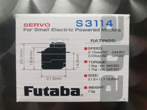 Servo Futaba S3114 | Kaufen auf Ricardo