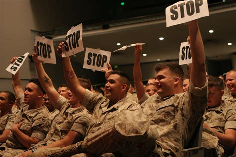 Sex Signals Play Teaches Sexual Assault Prevention St Marine Logistics Group News Article