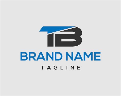 Premium Vector Tb Abstract Letter Logo Design Vector Template