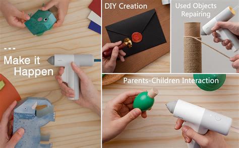 Amazon Hoto Cordless Hot Glue Gun Minimalist Style S Heating Fast Smart Power Off