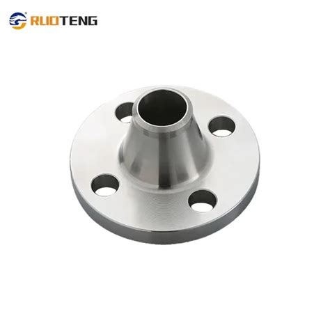 Ruoteng ASME B 16 5 Forging Stainless Steel Wn Flange Raised Face