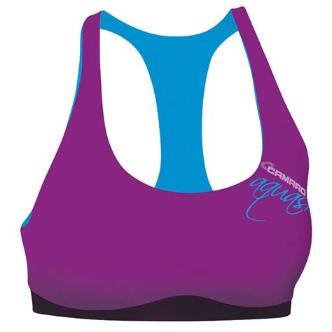 Camaro Aqua Skin Bikini Top Lila Oder Blau Bikinis