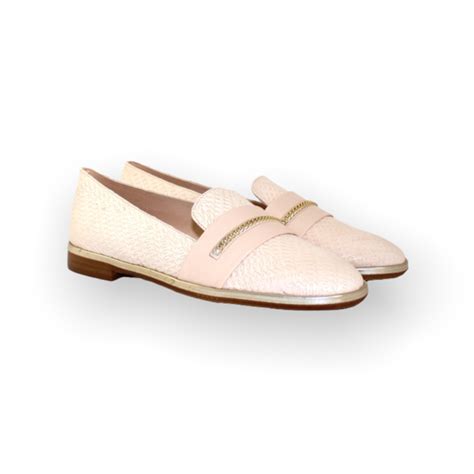Marian Nude Textured Loafer Shoobaloo