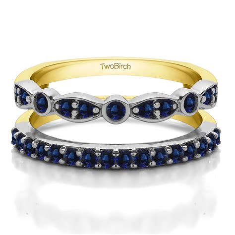 twobirch ring guards  ct mixed classic  contemporary ring