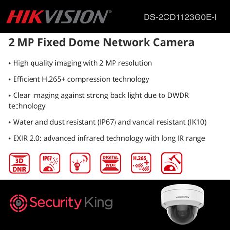 Hikvision 2MP Dome PoE Kit - SecurityKing