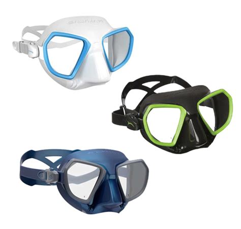 Mask Salvimar Noah Low Volume Black - Bali Dive Shop