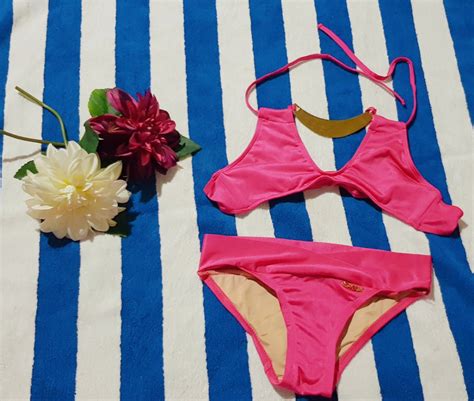 I Love Koi Swimwear Two Piece Bikini Women S Fashion Swimwear