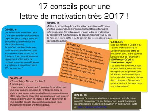 Astuces Pour Une Lettre De Motivation Percutante General Infosmax