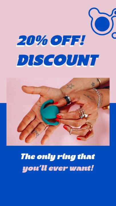 Placeit Instagram Story Template For A New Smart Sex Toy Ad