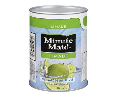 Minute Maid Drink Mix Limeade Frozen Concentrate 295 Ml 12case
