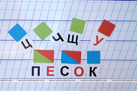 Магнитные карточки : Набор магнитных карточек для фонетического разбора