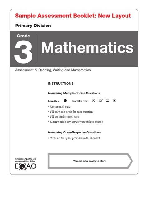 2014 15 Sample Math Booklet Pdf