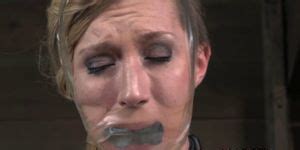 Gagged Sub Gets Pussy Clamped Open Porn Videos