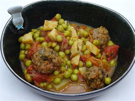 Mijot De Boulettes Aux Petits Pois Le Palais Des Saveurs