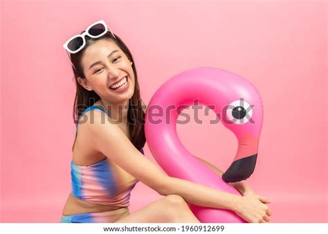 Beautiful Sexy Asian Woman Bikini Smiling Stock Photo 1960912699 Shutterstock