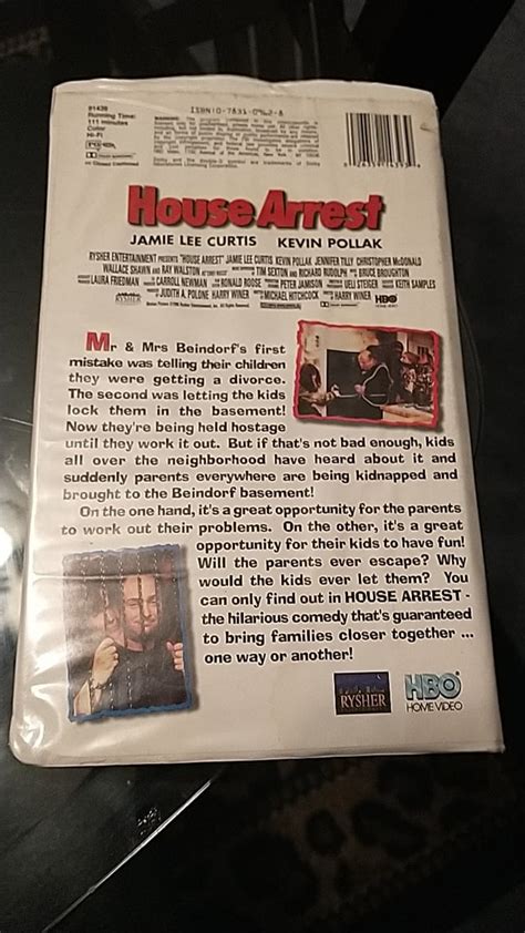 House Arrest 1996 Rvhscoverart