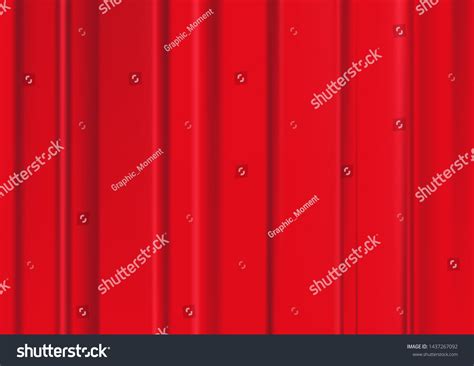 red background fold texture vector stock vector royalty