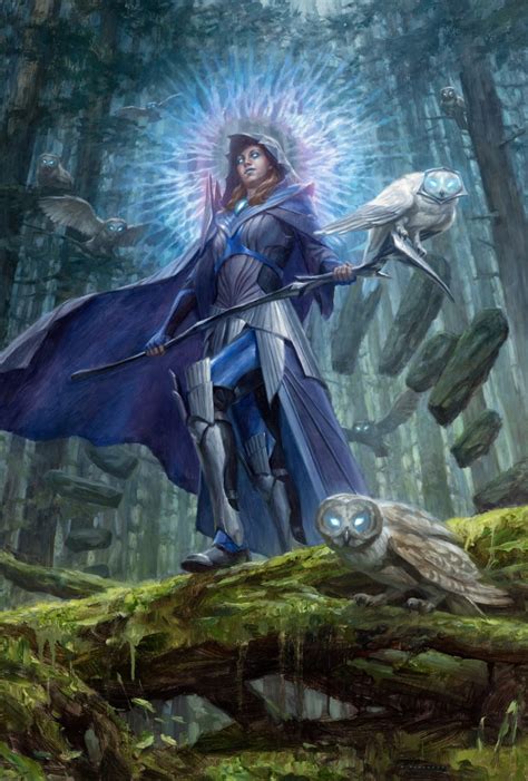 Kasmina Enigma Sage Mtg Art From Strixhaven Set By Ryan Pancoast Art