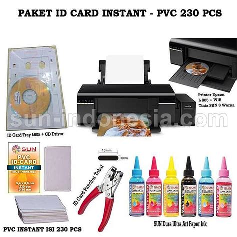 Paket Usaha Paket Usaha Id Card Instan Isi 230 Printer Epson L805