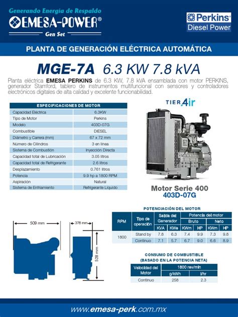 Mge-7 Beta | PDF | Generador eléctrico | Poder (Física)