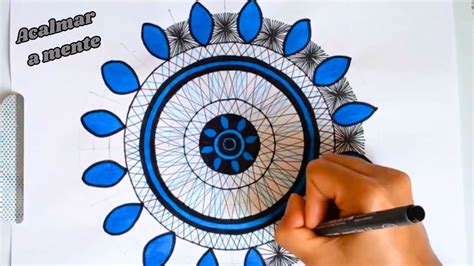 Mandala Intuitiva Para Acalmar A Mente YouTube