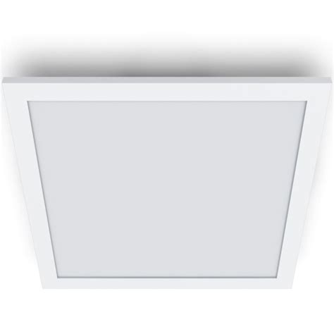 Смарт LED панел WiZ Panel SQ, Wi-Fi, Гласово управление, 36W, 3400 ...