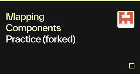 Mapping Components Practice Forked Codesandbox