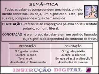 Conotação Significado - Aula 01 denotação + conotação + figuras de linguagem | PPTX