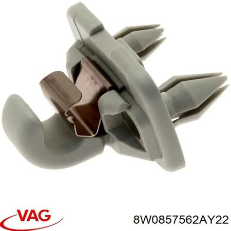8W0857562AY22 VAG фиксатор солнцезащитного козырька