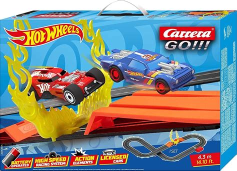 Carrera Go Tor wyścigowy Hot Wheels 4 3m Auta Samochody 35173