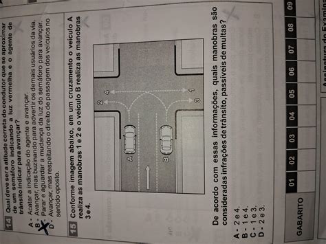 Conforme Imagem Abaixo Em Um Cruzamento O Veículo A Realiza As