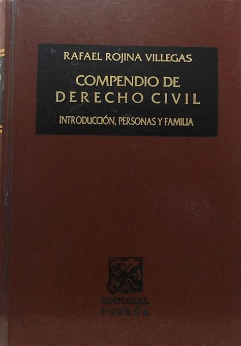 Derecho Civil Compendio De Derecho Civil Tomo Ii Bienes Derechos