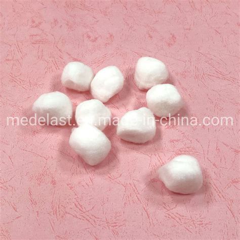 Medical Disposable Absorbent Cotton Ball Sterile Or Non Sterile Pure Cotton Wool Medical