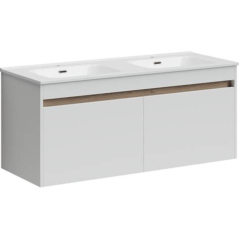 Тумба для раковины Sancos Smart SM120-2W 120см, белая, купить в Москве ...