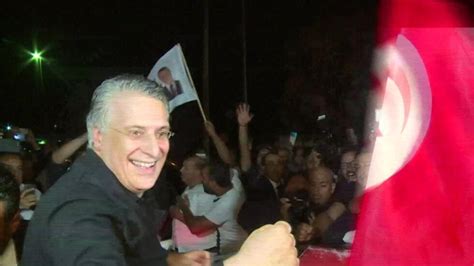 Tunisie le candidat Nabil Karoui libéré à 4 jours du second tour de