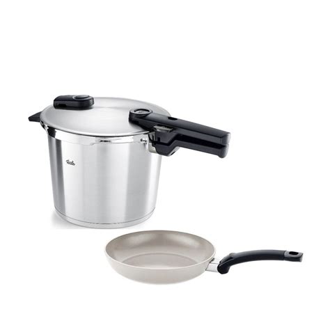 Fissler Vitaquick 6lt Χύτρα Ταχύτητος Δώρο Τηγάνι Classic Ceratal