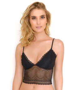 Sutiã Top Cropped Sem Bojo Alça Ajustável Sainte Nuit Lingerie Moda Intima