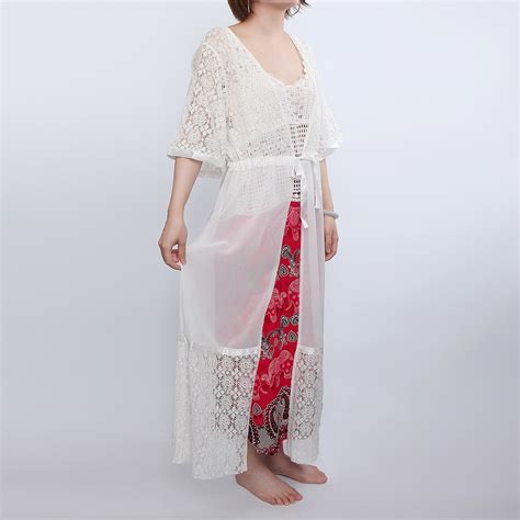 Amtovl Bikini Cover Up Beach Lange Maxi Jurk Vrouw Vicedeal