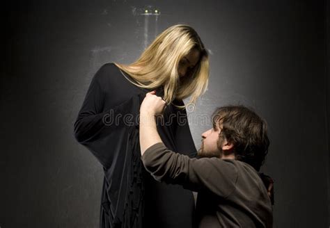 Glamourous Blonde Lady And Her Slave Stock Photo Image Of Blonde Beauty 54355072