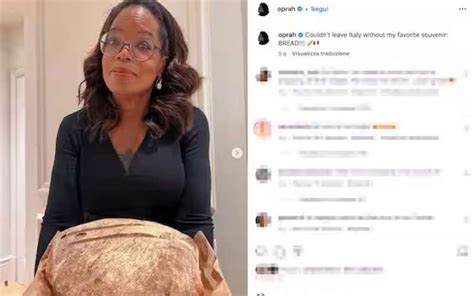 Il Post Di Oprah Winfrey Con Una Pagnotta Di Pane Ciociaro Dago