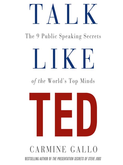 Talk Like Ted by Carmine Gallo | Stephen Buller