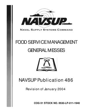 Navsup P 486 Revision January 2010 Form Fill And Sign Printable