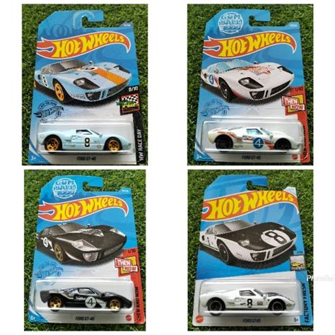 HOT WHEELS FORD GT GULF GUMBALL HW ASST GT Shopee Malaysia