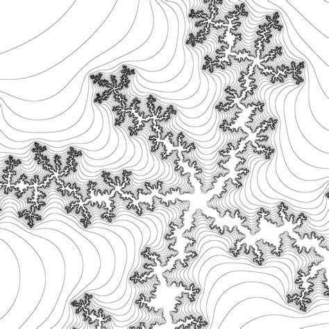 Fractal Coloring Pages For Kids