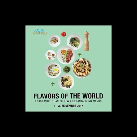 tasting  flavour   world alinear indonesia magazine