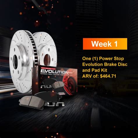 Upgrade Your Brakes And Win A Powerstop Evolution Brake Disc And Pad Kit